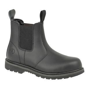 Amblers Unisex Steel FS5 Pull-On Dealer Boot / Womens Mens Boots / Black